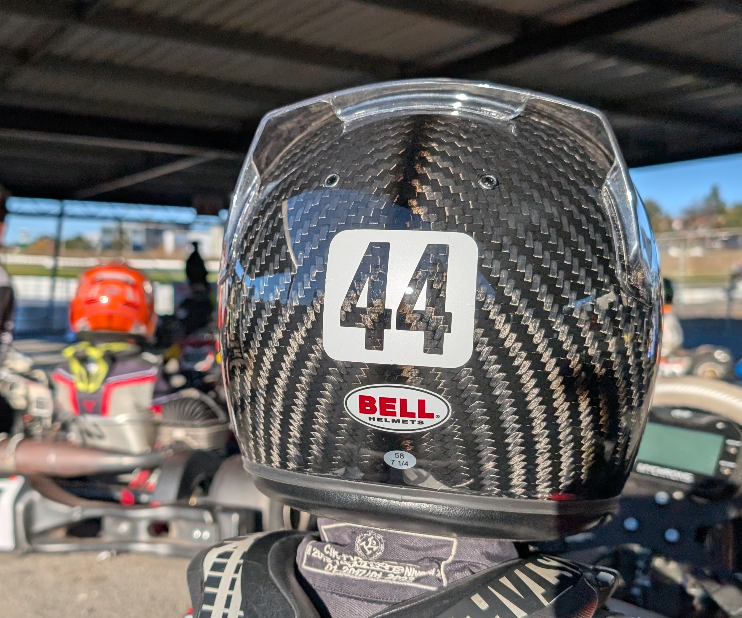 Racing helmet #44